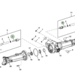 Rotula de direccion Eje delantero ZF MS-B-3025 #AT339807
