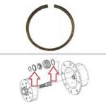 Anillo elástico de conjunto planetario eje delantero  JD 310E / 310G  (080/040) # L41159