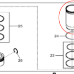 Camisa de pistón para motor JD 6090 #R530609
