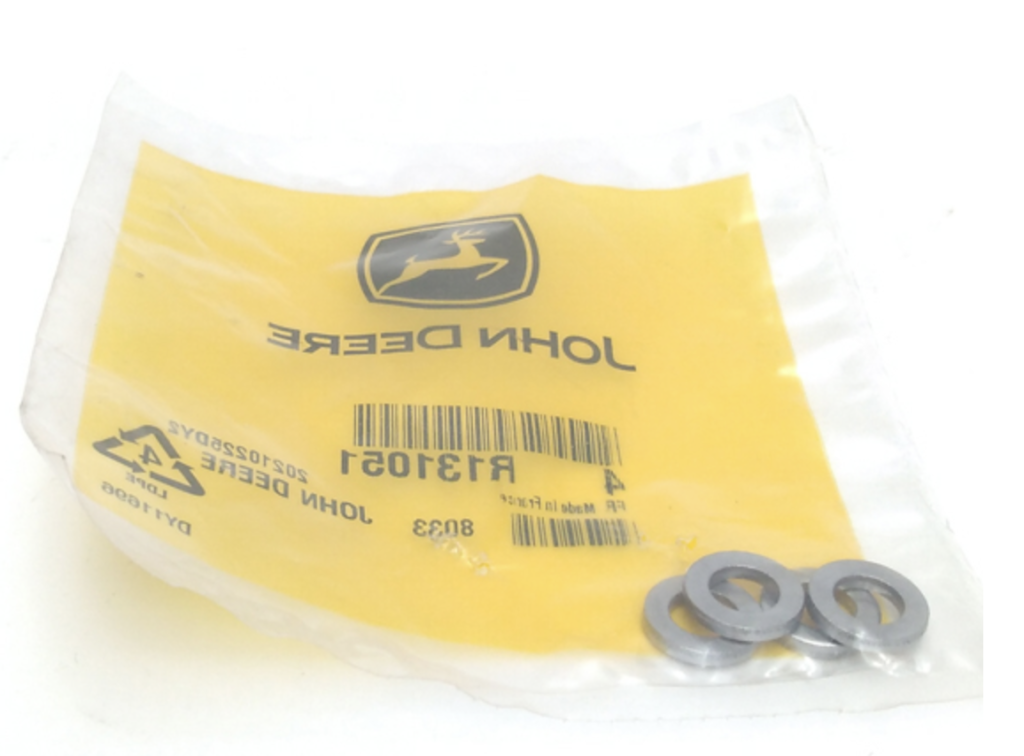 Golilla de inyector para motores John Deere #R131051