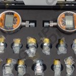 Maleta manómetros y acoples para Diagnostico Sistema Hidráulico
