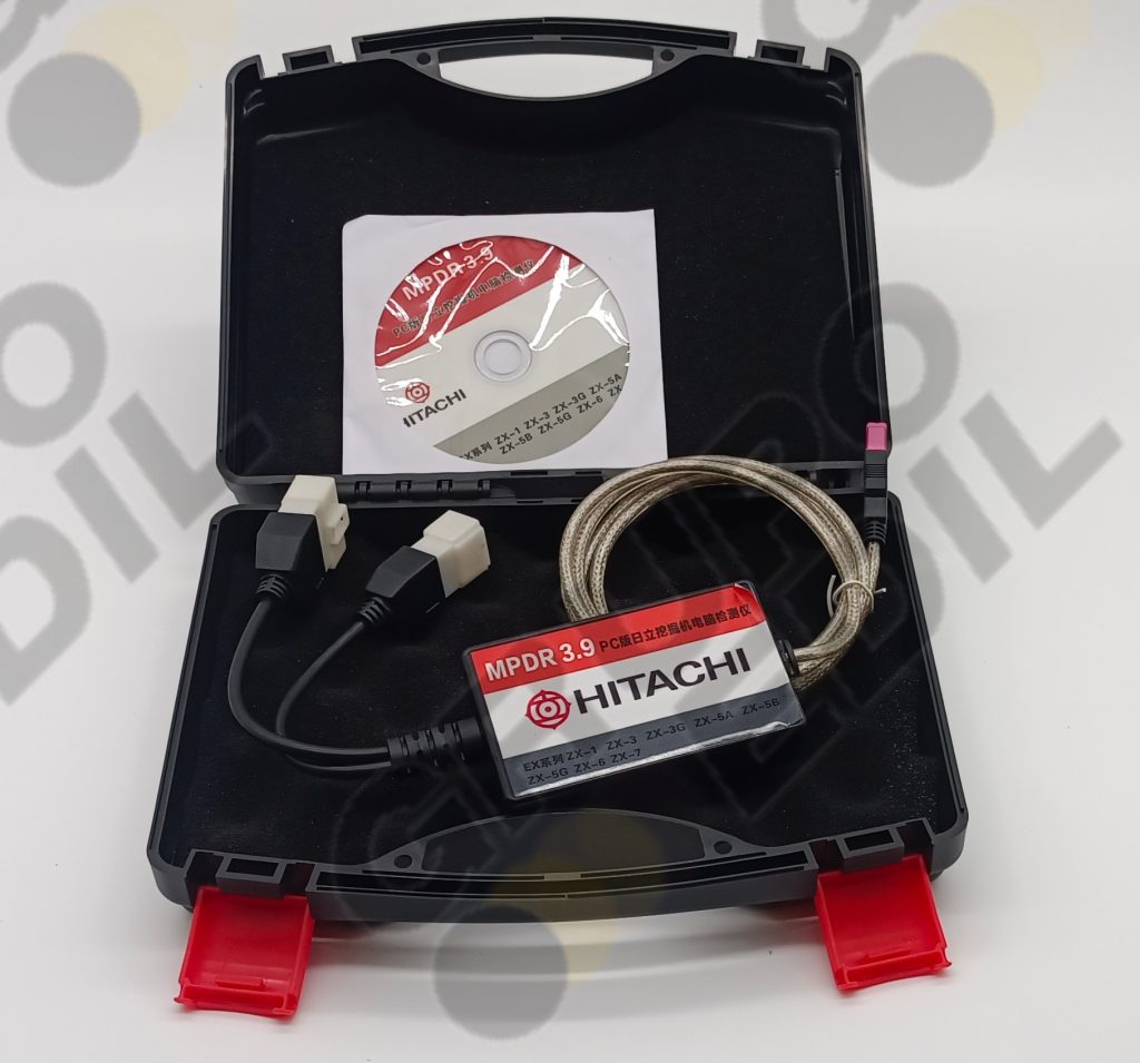 Software e Interfase MPdr para Diagnostico de Excavoras Hitachi y John Deere