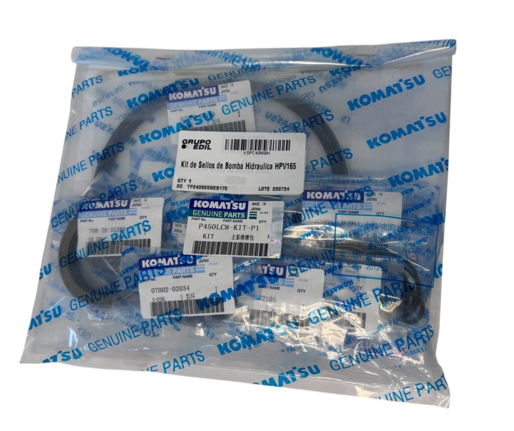 Kit de sellos para reparación de bomba Hidráulica HPV165