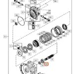 Rodamiento motor de Giro Excavadoras JD & Hitachi  #0677203
