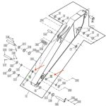 Buje de artucilacion de Arm Excavadoras JD y Hitachi  #4438771