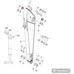 Buje de Arm 95x80x95 #205-70-72180