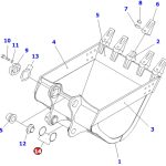 Anillo Torico para pasadores  #205-70-73280
