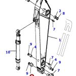 Buje de Arm y Link 90x120x105x150F #207-70-72460