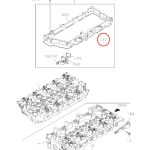 Junta de culatin de motor Isuzu 4HK1 # 8973313601