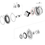 Rodamiento Porta planetario ZF 3085-3095-3105 #0735 302 902