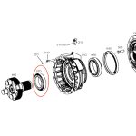 Rodamiento Porta planetario ZF 3085-3095-3105 #0735 302 902