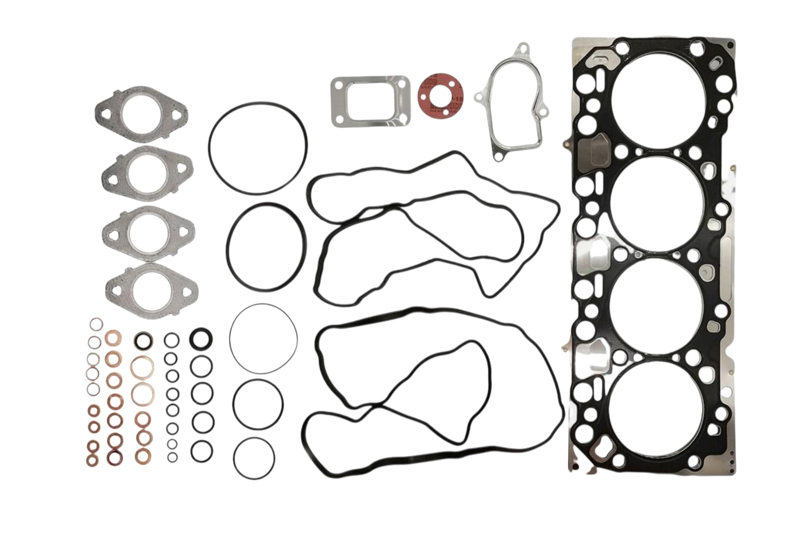 Kit de superior de empaquetaduras SAA4D107E-1B #4955356