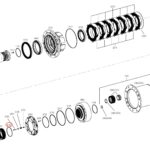 O-ring Eje ZF MS-E 3070  #0634 313 972