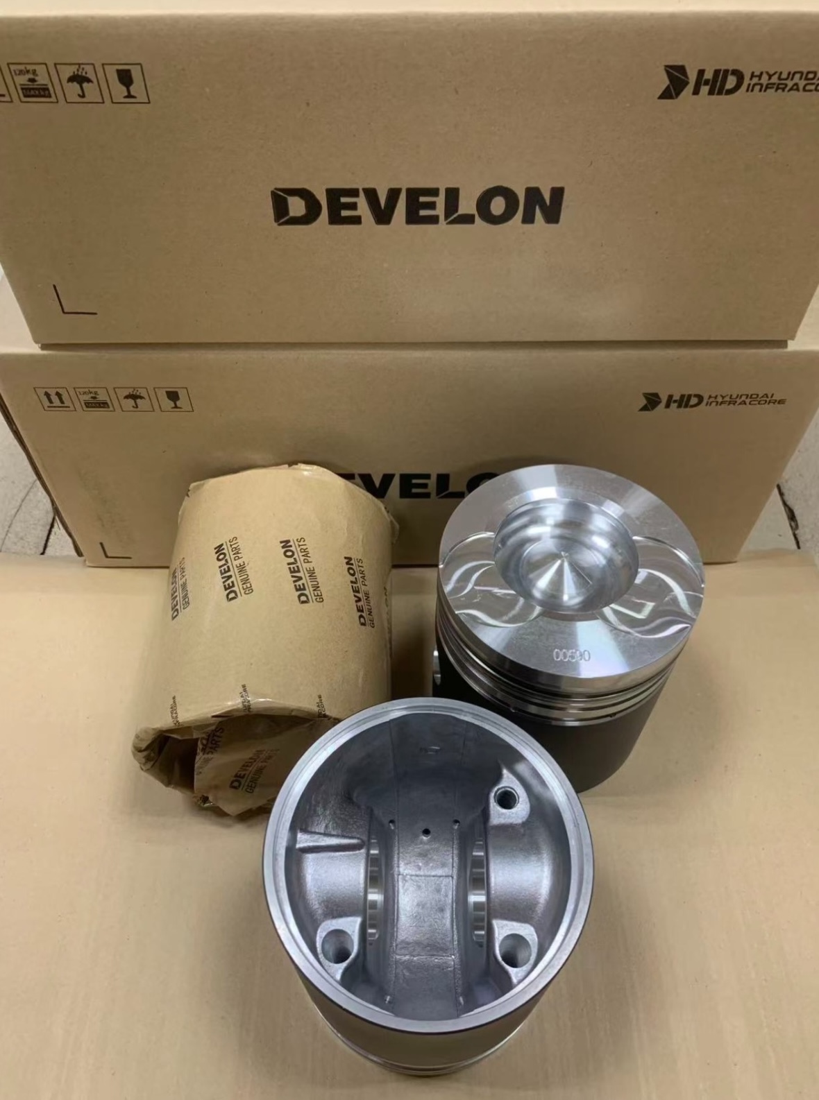 Kit de piston Motor Doosan DE12TIS #130602-00590