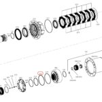 Sello en U Eje ZF MS-E 3060  #0734 300 222