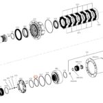 Sello en U Eje ZF MS-E 3070  #0734 317 178
