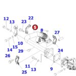 Tubo de recirculacion gases EGR SAA6D125E #6251-11-9320