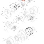 Anillo ajuste (2)Mando Final R250-7/9 a R330-7/9 #XKAQ-00210