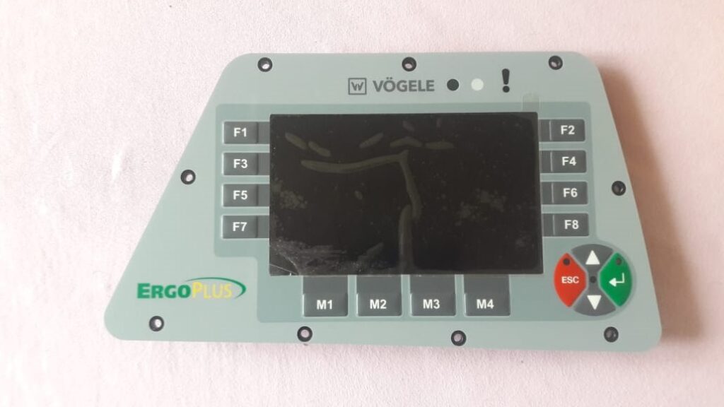 Lamina de Pantalla Principal Vogele para pavimentadora Vogele 1800-2 2100-2 # 2533880