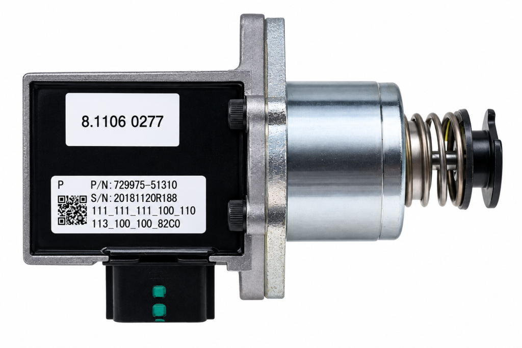 Solenoide de Bomba Inyección Yanmar 4TNV98 #129927-61601